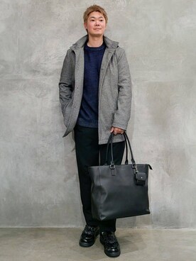 藤田さん(メンズ・170cm)の冬コーディネート