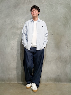 「メンズ」｜藤田さん（メンズ・170cm）の秋コーディネート