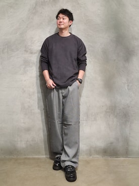 藤田さん(メンズ・170cm)の秋コーディネート