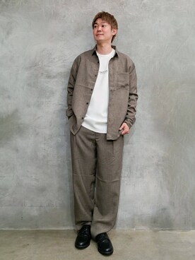 藤田さん(メンズ・170cm)の春コーディネート