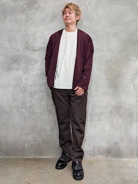 藤田さん(メンズ・170cm)の秋コーディネート
