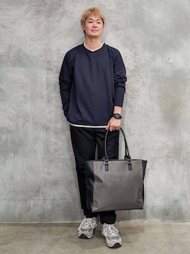 藤田さん(メンズ・170cm)の秋コーディネート