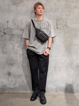 藤田さん(メンズ・170cm)の夏コーディネート
