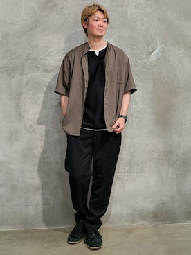 藤田さん(メンズ・170cm)の春コーディネート