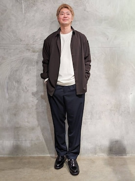藤田さん(メンズ・170cm)の秋コーディネート