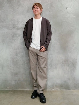 「THE SHOP TK （ザ ショップ ティーケー ）のアイテム」を使った、藤田さん（メンズ・170cm）の春コーディネート