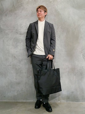 藤田さん(メンズ・170cm)の冬コーディネート