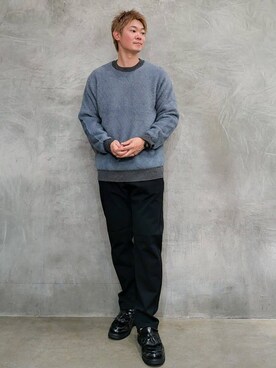 藤田さん(メンズ・170cm)の冬コーディネート