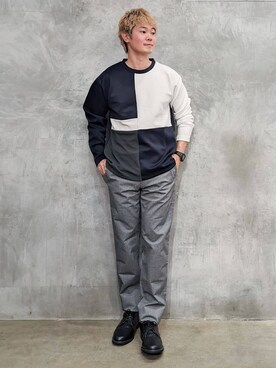 藤田さん(メンズ・170cm)の秋コーディネート