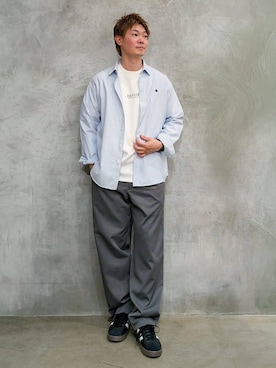 藤田さん(メンズ・170cm)の春コーディネート