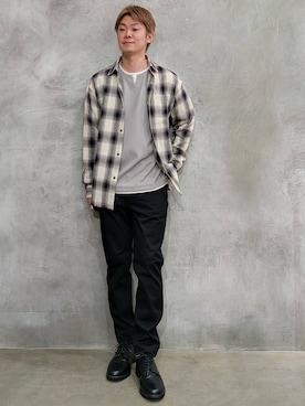 藤田さん（メンズ・170cm）の春コーディネート
