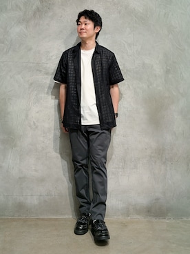 藤田さん（メンズ・170cm）の夏コーディネート