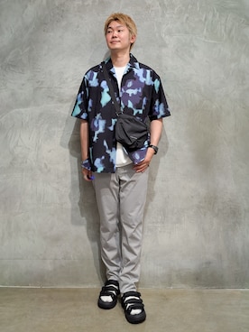 藤田さん(メンズ・170cm)の夏コーディネート