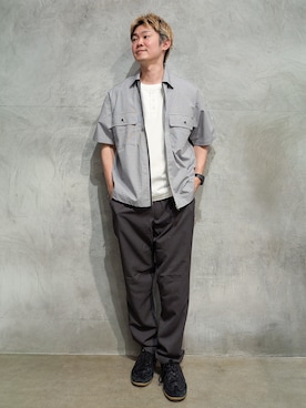 藤田さん(メンズ・170cm)の夏コーディネート
