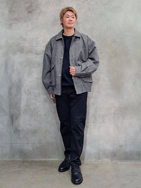 藤田さん(メンズ・170cm)の冬コーディネート