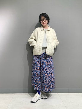 「かぐれ（カグレ）のアイテム」を使った、yoshidadaさん（レディース・162cm）の冬コーディネート