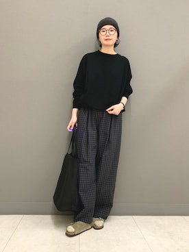「かぐれ（カグレ）のアイテム」を使った、yoshidadaさん（レディース・162cm）の春コーディネート