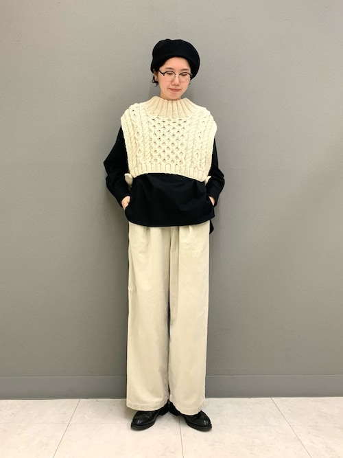 ペルータートルショートベスト（ニット/セーター）｜かぐれ（カグレ