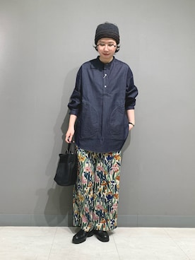 「柄パンツ」｜yoshidadaさん（レディース・162cm）の春コーディネート