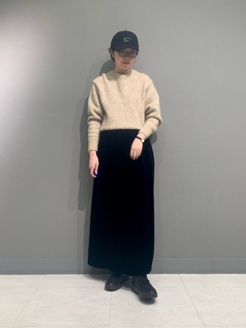 レーヨンシルクベルベットスカート（スカート）｜かぐれ（カグレ）の