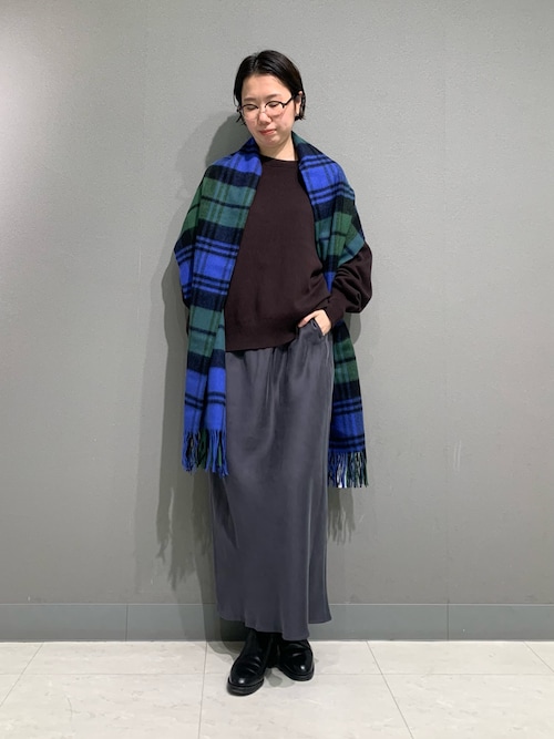 2サイズ展開』ハイカウントキュプラスカート（スカート）｜かぐれ