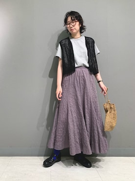 yoshidadaさん（レディース・162cm）の夏コーディネート