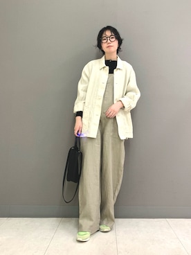 「かぐれ（カグレ）のアイテム」を使った、yoshidadaさん（レディース・162cm）の春コーディネート