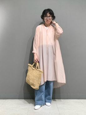 「かぐれ（カグレ）のアイテム」を使った、yoshidadaさん（レディース・162cm）の春コーディネート