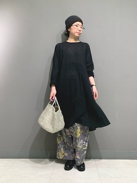 「柄パンツ」｜yoshidadaさん（レディース・162cm）の春コーディネート