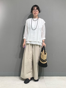 yoshidadaさん(レディース・162cm)の夏コーディネート