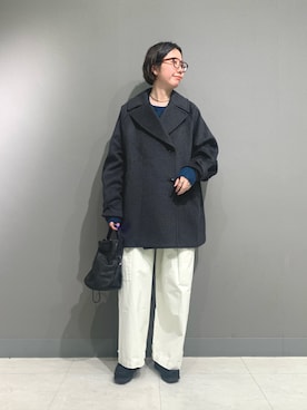 「アイテム（その他雑貨）」を使った、yoshidadaさん（レディース・162cm）の冬コーディネート