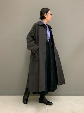 「冬の注目アウター」｜yoshidadaさん（レディース・162cm）の秋コーディネート