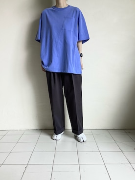 「Blanc YM（ブランワイエム）のアイテム」を使った、TITY niigataさん（レディース・160cm）の夏コーディネート