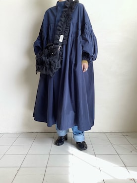 「HOUGA（ホウガ）のアイテム」を使った、TITY niigataさん（レディース・160cm）の秋コーディネート