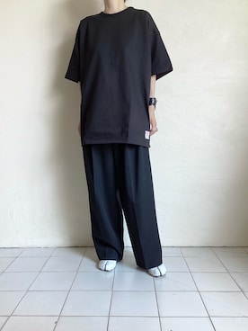 「AUBERGE（オーベルジュ）のアイテム」を使った、TITY niigataさん（レディース・160cm）の秋コーディネート