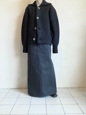 「TAKAHIROMIYASHITATheSoloIst.（タカヒロミヤシタザソロイスト）のアイテム（スカート）」を使った、TITY niigataさん（レディース・160cm）の春コーディネート