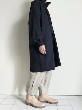 「ナチュラル」｜「アイテム（その他アウター）」を使った、TITY niigataさん（メンズ・172cm）の秋コーディネート