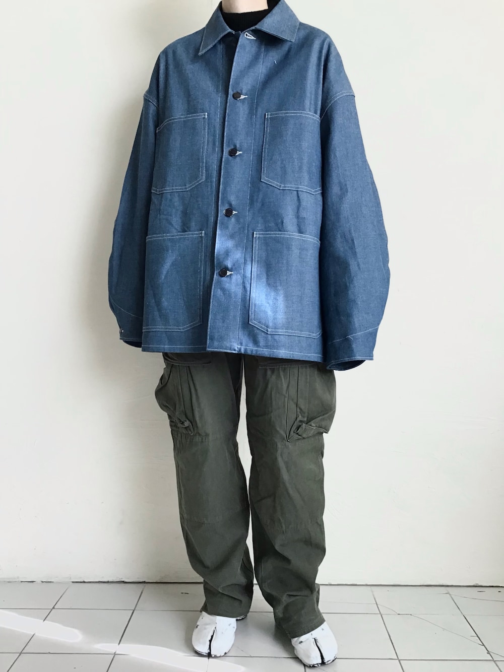 カバーオールを使った「Martin Margiela」の人気ファッション