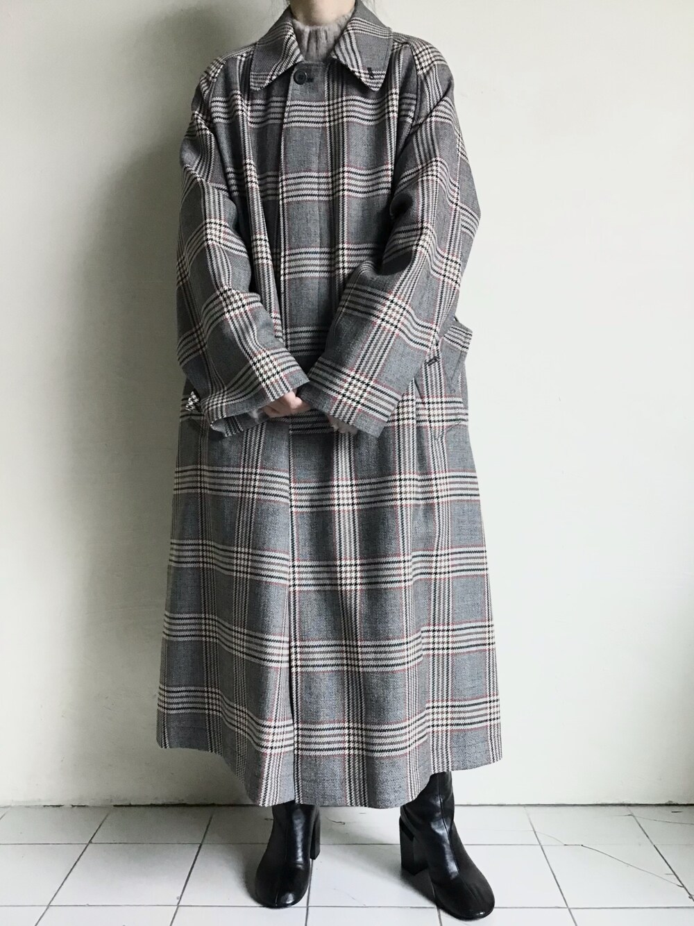 interim インテリムステンカラーコート