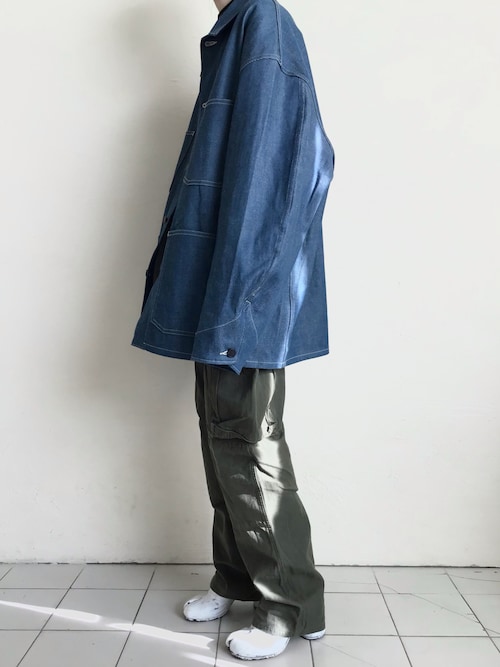 カバーオールを使った「Martin Margiela」の人気ファッション