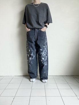 「RELAXFIT（リラックスフィット）のアイテム」を使った、TITY niigataさん（レディース・160cm）の夏コーディネート