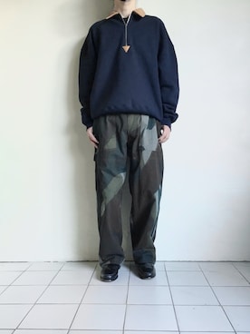 「リバーシブル」｜「アイテム（ローファー）」を使った、TITY niigataさん（メンズ・172cm）の冬コーディネート