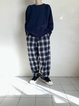 「PHINGERIN（フィンガリン）のアイテム（パンツ）」を使った、TITY niigataさん（レディース・160cm）の冬コーディネート