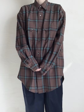 「UNTRACE（アントレース）のアイテム」を使った、TITY niigataさん（レディース・160cm）の秋コーディネート