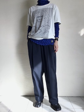 「UNTRACE（アントレース）のアイテム」を使った、TITY niigataさん（レディース・160cm）の秋コーディネート