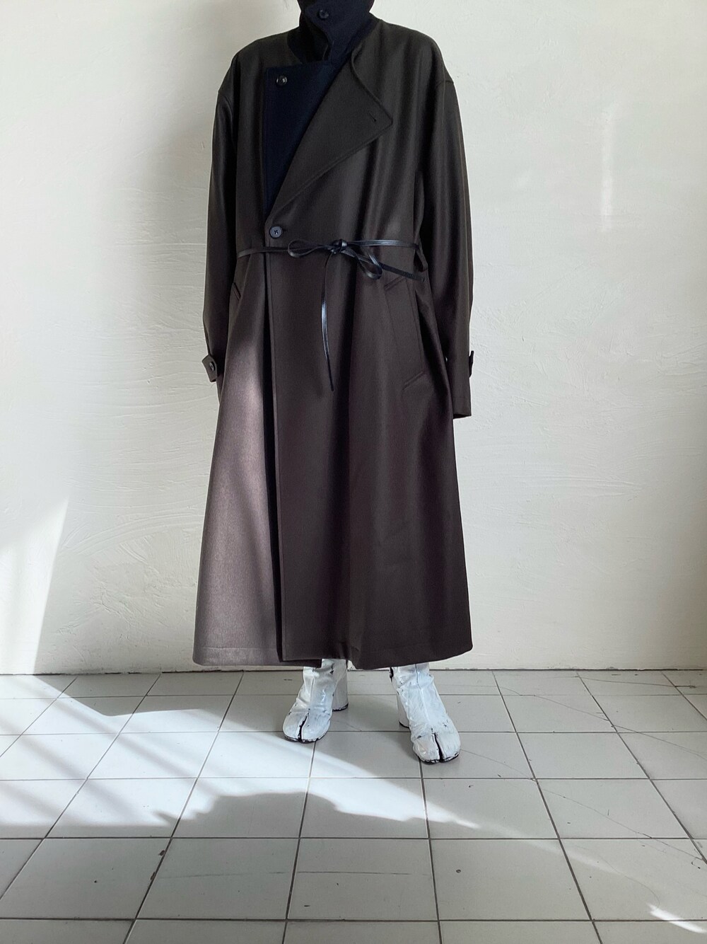 stein シュタイン トレンチコート DOUBLE LAPELED stein（シュタイン