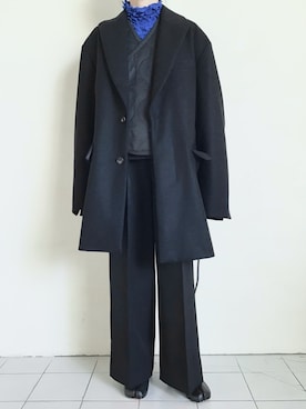 「stein（シュタイン）のアイテム（ジャケット/アウター）」を使った、TITY niigataさん（レディース・160cm）の冬コーディネート