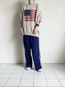 「RELAXFIT（リラックスフィット）のアイテム」を使った、TITY niigataさん（レディース・160cm）の夏コーディネート