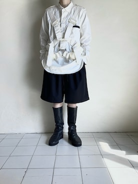 「eb.a.gos（エバゴス）のアイテム」を使った、TITY niigataさん（レディース・160cm）の夏コーディネート