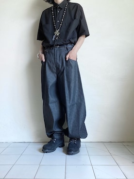 「SOSHIOTSUKI（ソウシオオツキ）のアイテム」を使った、TITY niigataさん（メンズ・172cm）の秋コーディネート